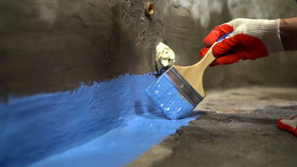 Commercial Waterproofing project at a Freeport, IL business property by SJ Waterproofing Pros